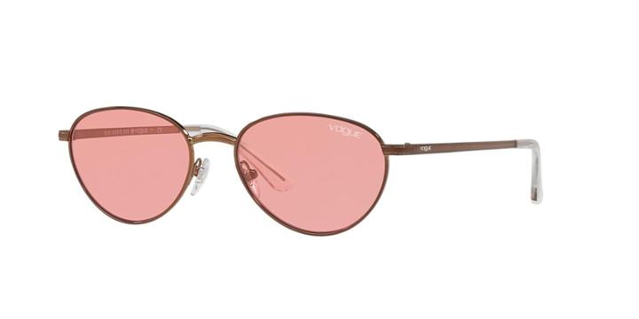 Vogue Eyewear 53 Brown Oval Sunglasses - Vo4082s
