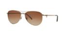 Tiffany & Co. Gold Aviator Sunglasses - Tf3044