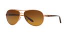 Oakley Women's Feedback Rose Gold Aviator Sunglasses, Polarized - Oo4079