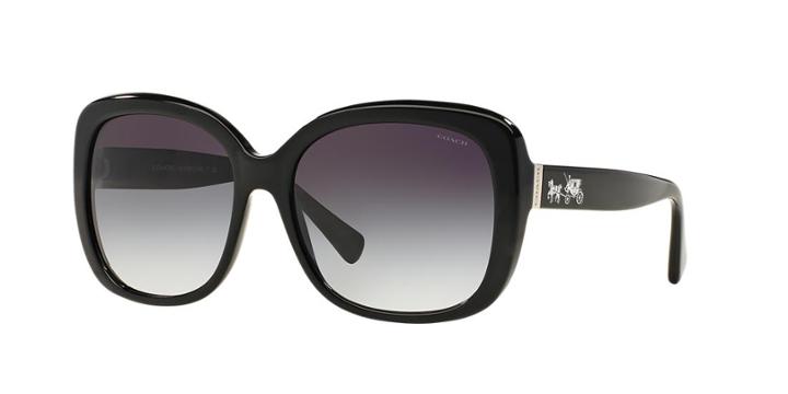 Coach Black Square Sunglasses - Hc8158