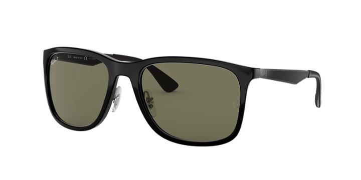 Ray-ban 58 Black Square Sunglasses - Rb4313