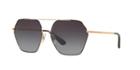 Dolce & Gabbana Black Matte Square Sunglasses - Dg2157