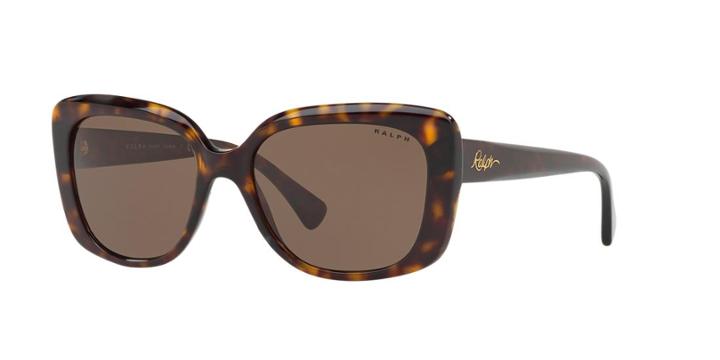 Ralph 55 Tortoise Square Sunglasses - Ra5241