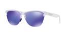 Oakley 63 Frogskins Lite Clear Round Sunglasses - Oo9374