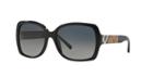 Burberry Black Square Sunglasses, Polarized - Be4160