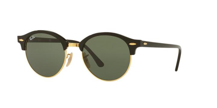Ray-ban 51 Black Round Sunglasses - Rb4246