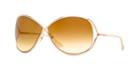 Tom Ford Miranda Gold Butterfly Sunglasses - Ft0130