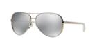Michael Kors Chelsea Silver Aviator Sunglasses - Mk5004