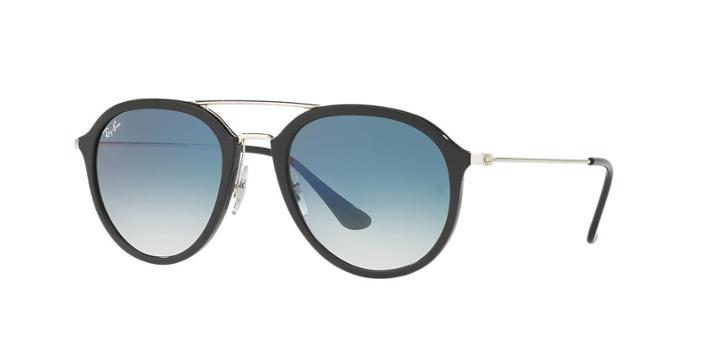 Ray-ban 53 Black Square Sunglasses - Rb4253
