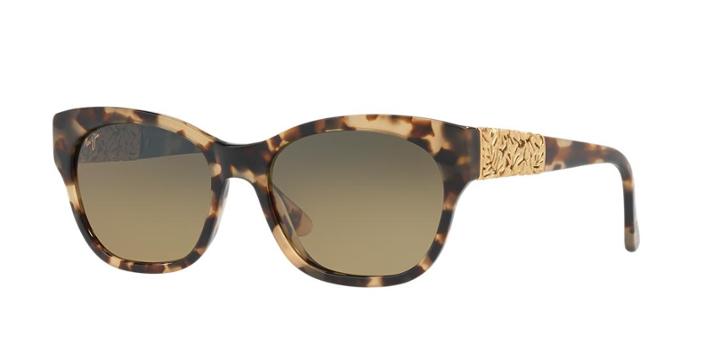 Maui Jim 747 Monstera Leaf 56 Yellow Cat-eye Sunglasses