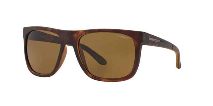 Arnette Fire Drill Tortoise Matte Square Sunglasses - An4143