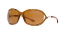 Tom Ford Jennifer Brown Wrap Sunglasses, Polarized - Ft0008