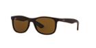 Ray-ban Jr. Brown Rectangle Sunglasses - Rj9062s