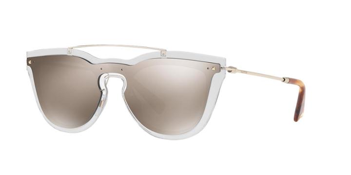Valentino Va4008 Clear Oval Sunglasses