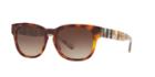 Burberry 55 Tortoise Square Sunglasses - Be4226