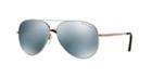 Michael Kors 56 Kendall Silver Aviator Sunglasses - Mk5016
