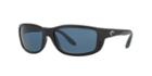 Costa Del Mar Zane Black Rectangle Sunglasses