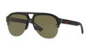 Gucci Gg0170s 59 Black Aviator Sunglasses