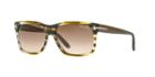 Tom Ford Green Rectangle Sunglasses - Ft0376