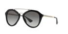 Prada Black Aviator Sunglasses - Pr 12qs