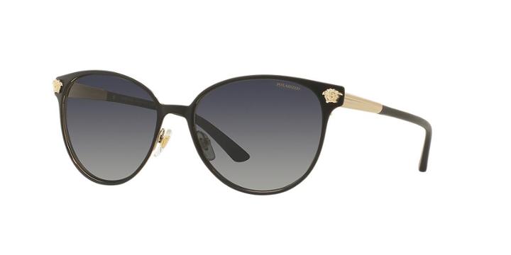 Versace Black Round Sunglasses - Ve2168