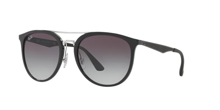 Ray-ban 55 Black Wrap Sunglasses - Rb4285