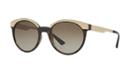 Versace 53 Tortoise Round Sunglasses - Ve4330
