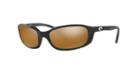 Costa Del Mar Brine Black Matte Rectangle Sunglasses