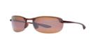 Maui Jim Makaha Tortoise Rectangle Sunglasses, Polarized