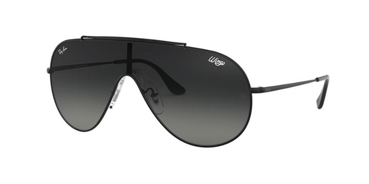 Ray-ban 33 Black Wrap Sunglasses - Rb3597
