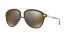 Versace 58 Green Aviator Sunglasses - Ve4341