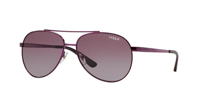 Vogue Vo3991si 58 Purple Pilot Sunglasses