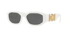 Versace 53 White Square Sunglasses - Ve4361