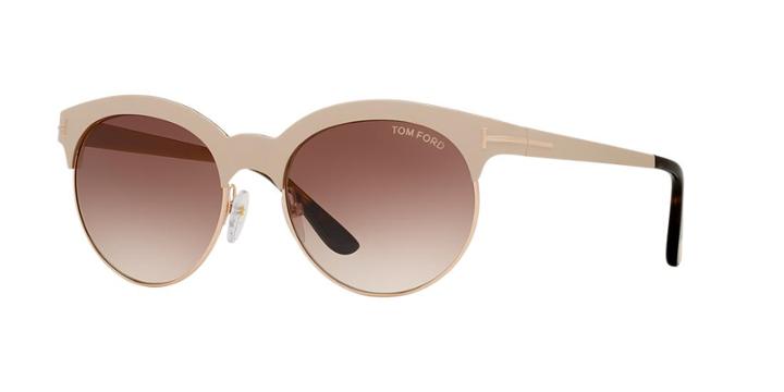Tom Ford Angela Ivory Round Sunglasses - Ft0438