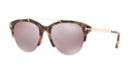 Tom Ford Adrenne 55 Brown Square Sunglasses - Ft0517