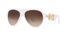 Versace White Aviator Sunglasses - Ve4323