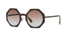 Fendi Ff 0152 000/51 51 Brown Oval Sunglasses