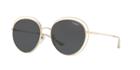 Vogue Vo4064sd 56 Gold Round Sunglasses