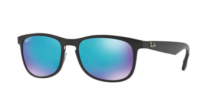 Ray-ban Black Matte Square Sunglasses - Rb4263