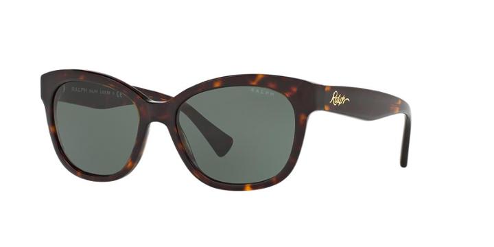 Ralph 55 Tortoise Cat-eye Sunglasses - Ra5218
