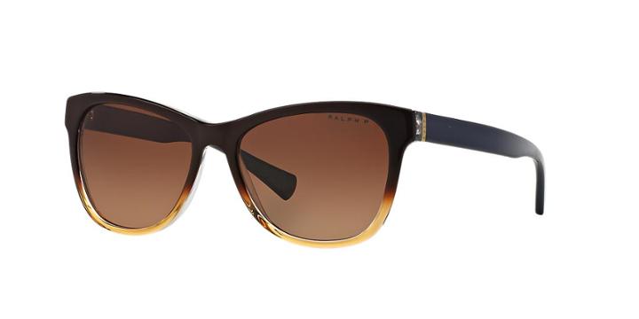 Ralph Brown Square Sunglasses - Ra5196