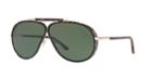 Tom Ford Cedric 65 Tortoise Aviator Sunglasses - Ft0509