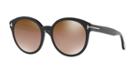 Tom Ford Philippa 55 Black Square Sunglasses - Ft0503