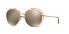 Vogue Vo4064sd 56 Bronze Round Sunglasses