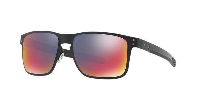 Oakley 55 Holbrook Met Black Matte Square Sunglasses - Oo4123