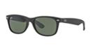 Ray-ban Black Matte Wayfarer Sunglasses - Rb2132