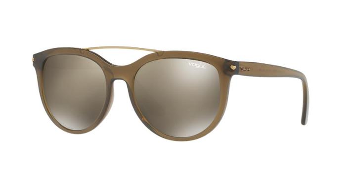 Vogue Vo5134s 55 Green Panthos Sunglasses