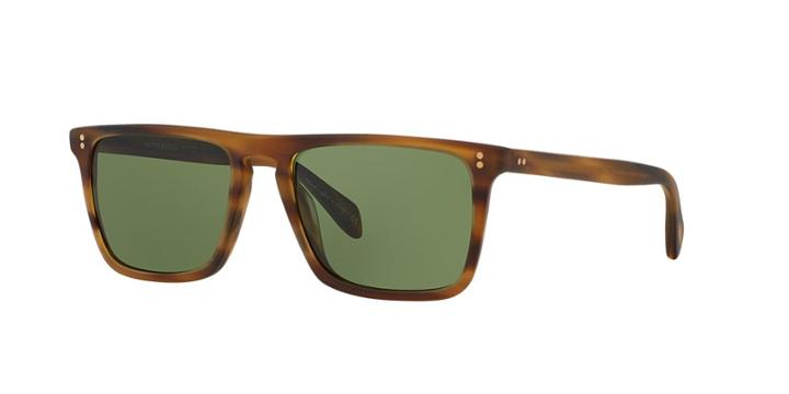 Oliver Peoples Ov5189s Bernardo Brown Wrap Sunglasses