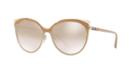 Burberry 55 Brown Cat-eye Sunglasses - Be3096