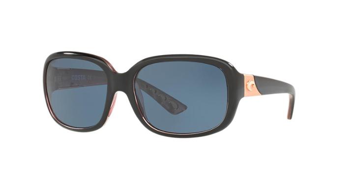 Costa Gannet 58 Black Square Sunglasses